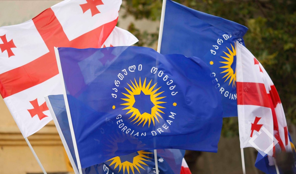 Georgia's ruling party slams EU's critical statement as 'Soviet-style propaganda,' 'attack on sovereignty'