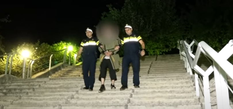 Man carrying firearms during central Tbilisi protest arrested, Georgian Interior Ministry