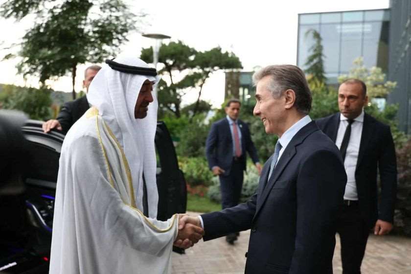 Ruling Georgian Dream Founder meets UAE President in Tbilisi
