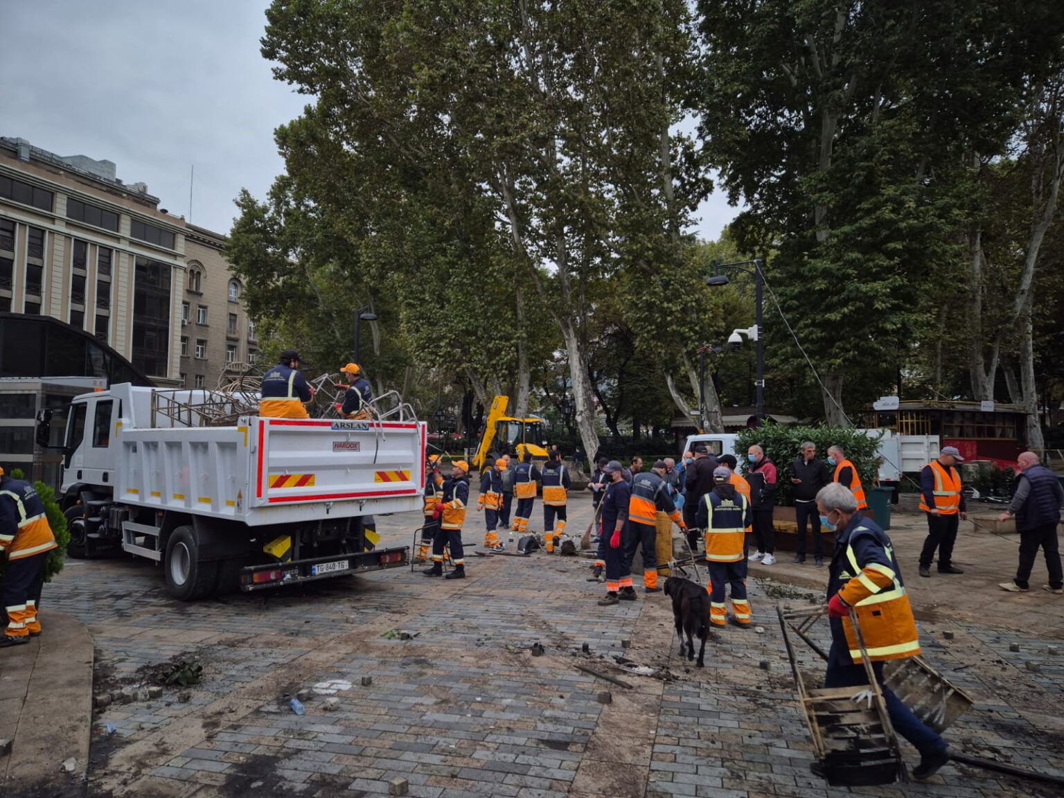 Tbilisi City Hall reports damage to municipal infrastructure following protests — 6