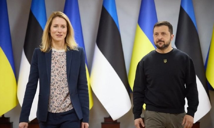 EU ready to lead on Ukraine support, says Kaja Kallas