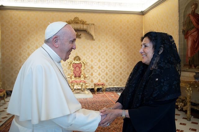 Georgia’s fifth President pays tribute to Pope Francis following his death
