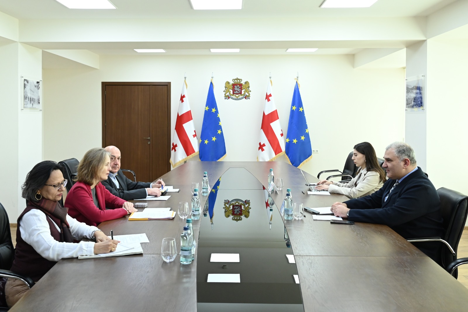 მიხეილ სარჯველაძე UNFPA-ს რეგიონულ დირექტორ ფლორენს ბაუერს შეხვდა