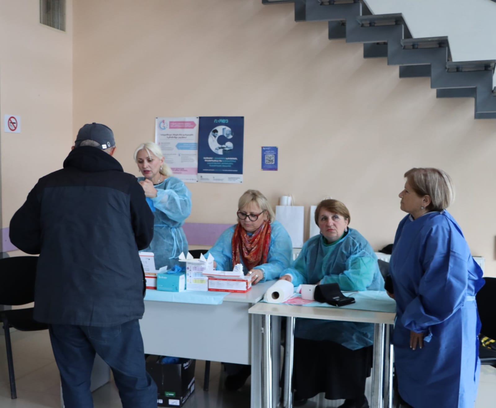 წალენჯიხაში უფასო სკრინინგული გამოკვლევები ჩატარდა — 3