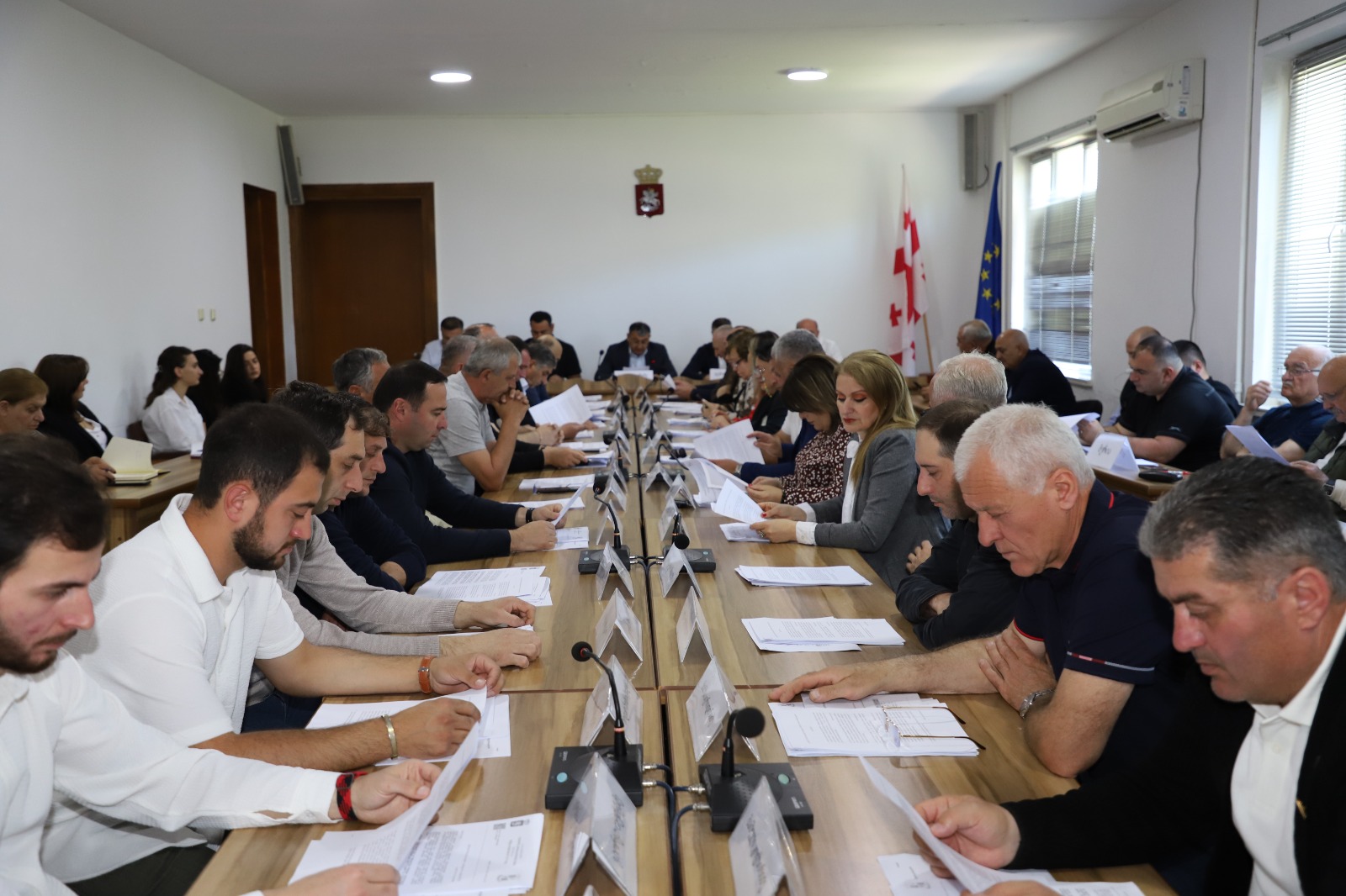 თერჯოლის მუნიციპალიტეტის საკრებულომ მორიგ სხდომაზე დღის წესრიგით გათვალისწინებული საკითხები დაამტკიცა — 1