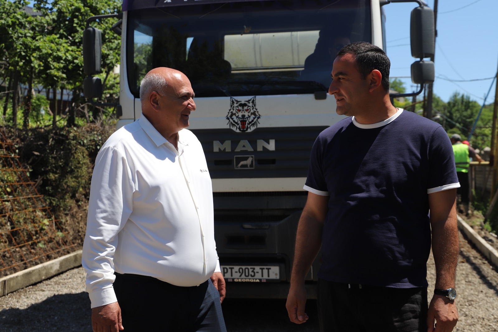 თერჯოლის მუნიციპალიტეტის მერის პირველი მოადგილე გზების რეაბილიტაციის პროცესს გაეცნო — 2