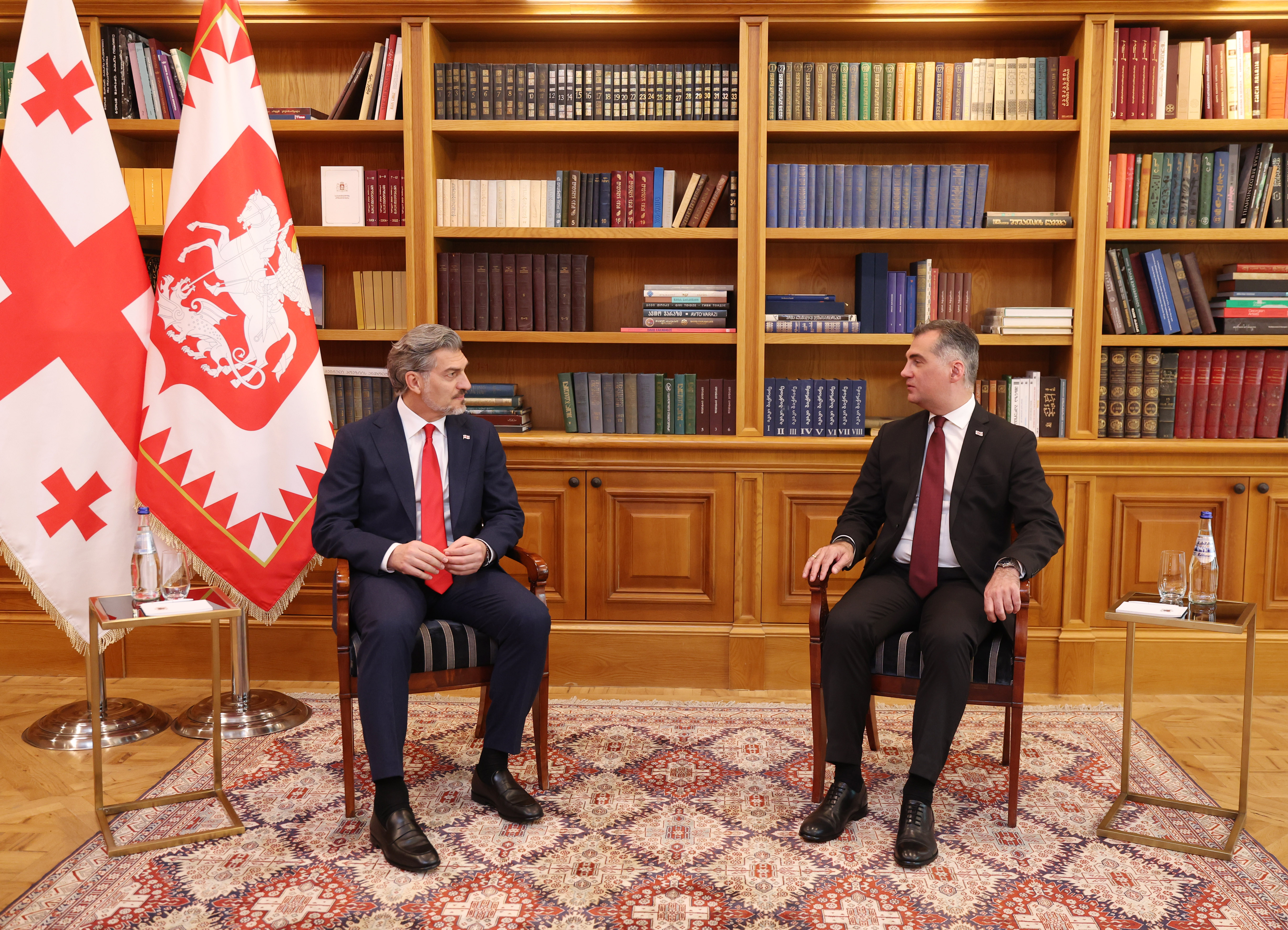 Georgian president meets newly appointed ambassador to Israel
