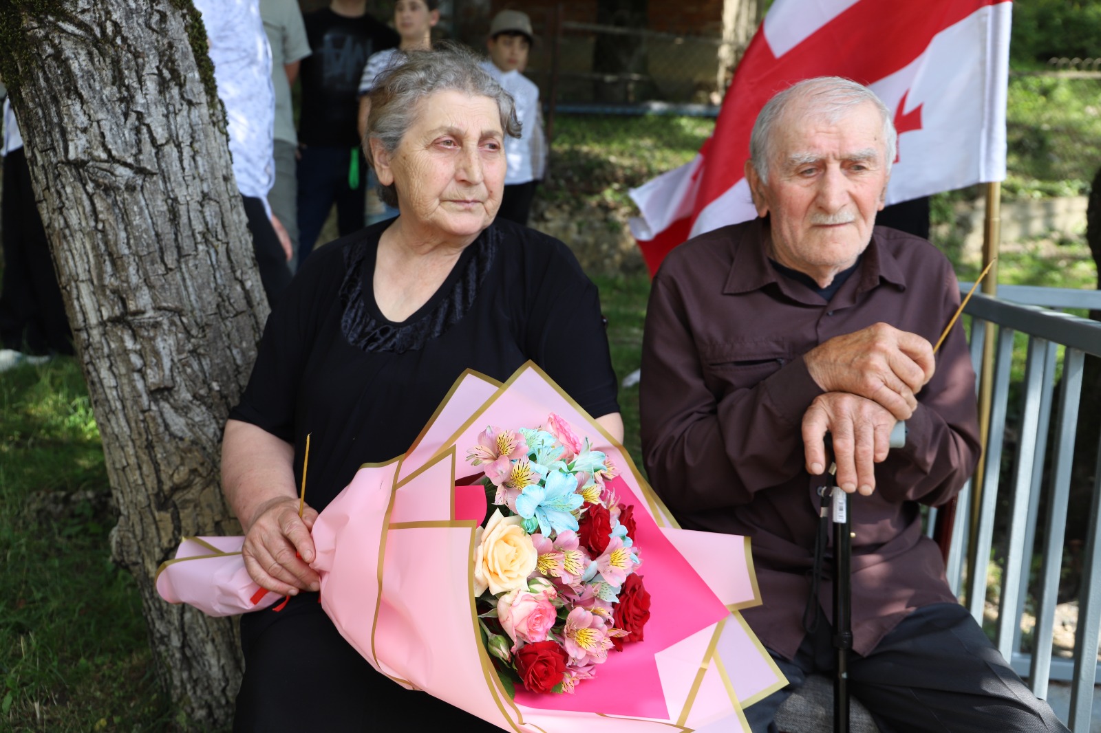 თერჯოლის მუნიციპალიტეტის მერმა აფხაზეთის ომში დაღუპული კახაბერ ბრეგვაძის ხსოვნას პატივი მიაგო — 2