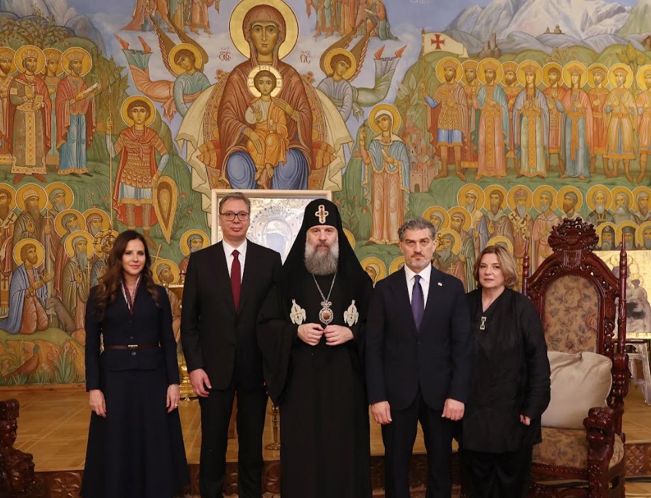 Georgian, Serbian presidents discuss historical, cultural, spiritual links at meeting with Shio III