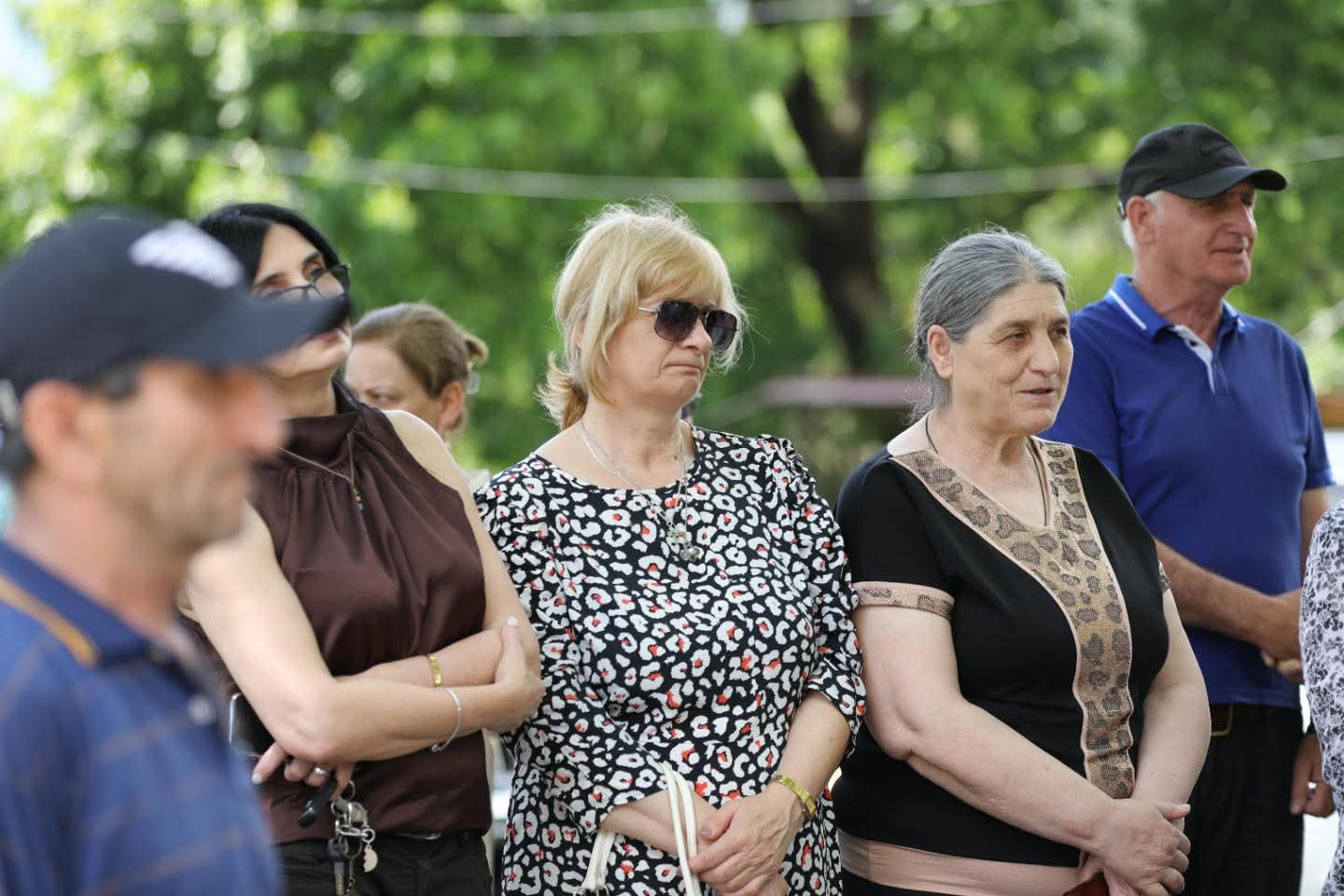 წალენჯიხის მუნიციპალიტეტის მერი აფხაზეთის მთავრობის თავმჯდომარესთან ერთად ქალაქ ჯვარში დევნილ მოქალაქეებს შეხვდა — 5