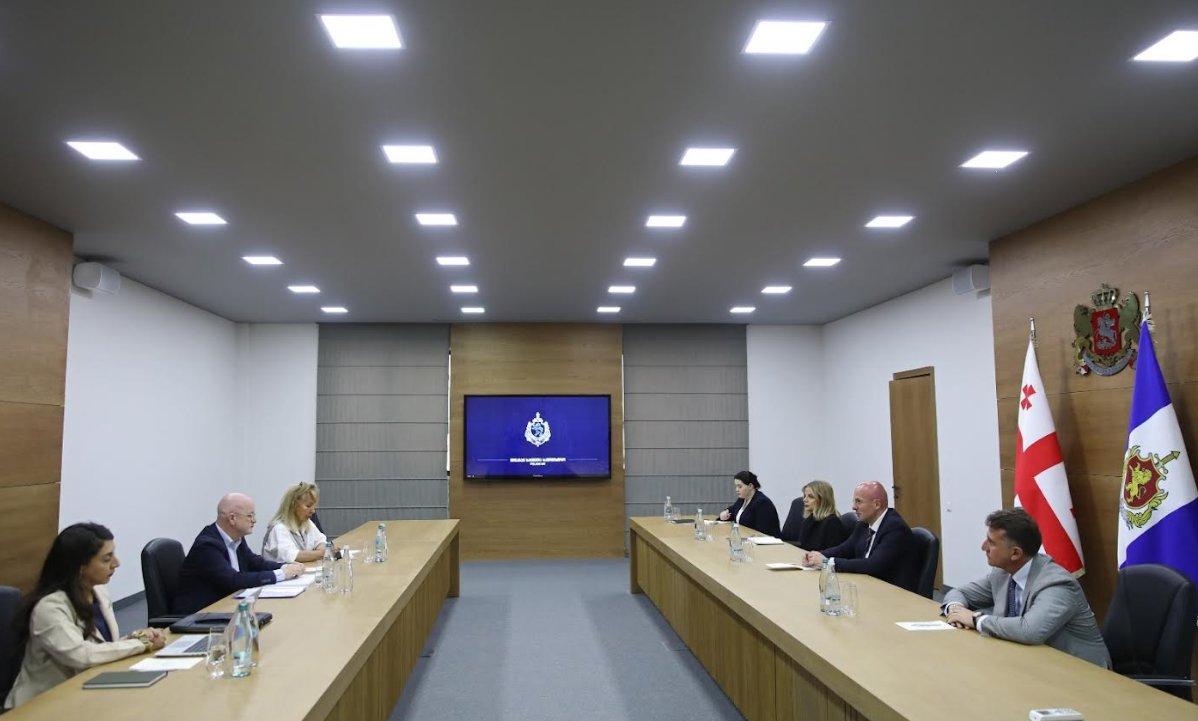 შალვა თადუმაძე ალან მიჩელს შეხვდა