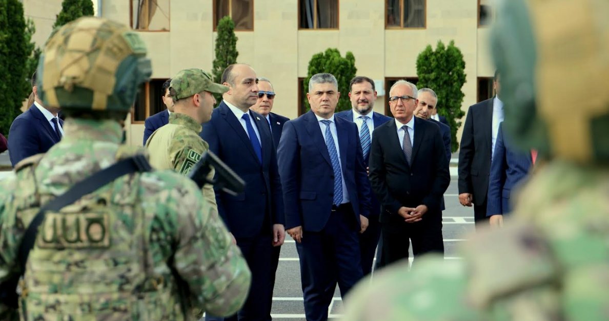 გეკა გელაძე სომხეთის ეროვნული უსაფრთხოების სპეციალური ძალების სადემონსტრაციო წვრთნებს დაესწრო