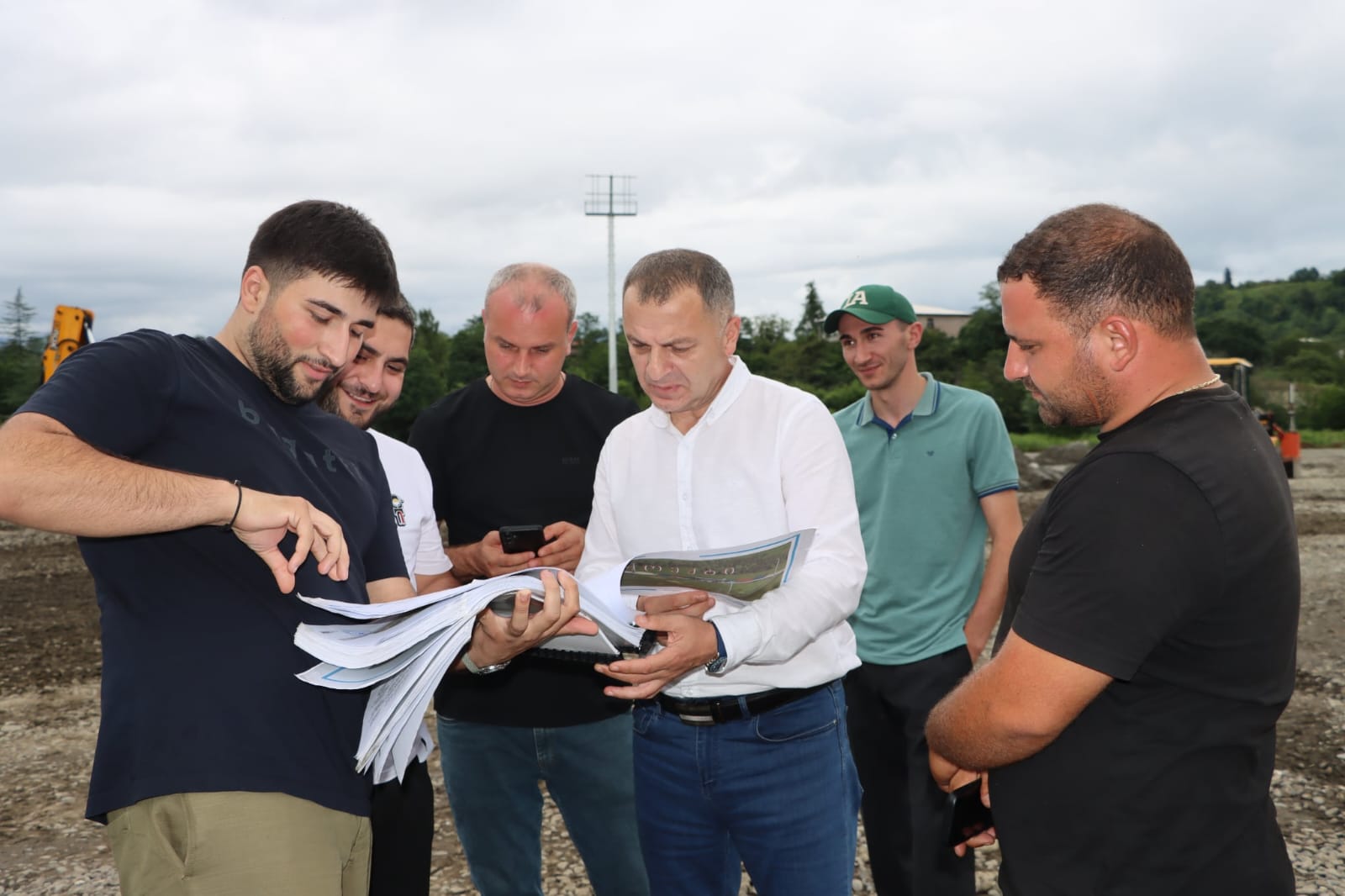 წალენჯიხის ცენტრალურ სტადიონზე სარეაბილიტაციო სამუშაოები გრძელდება — 2