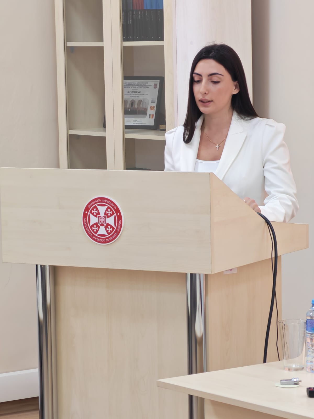 მამია ბალახაძე  თავდაცვის აკადემიაში სამაგისტრო საგანმანათლებლო პროგრამების მსმენელთა სამაგისტრო ნაშრომების დაცვას დაესწრო — 2