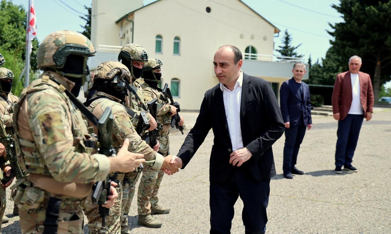 Georgia's State Security Service provides new tactical vehicles to special operations unit