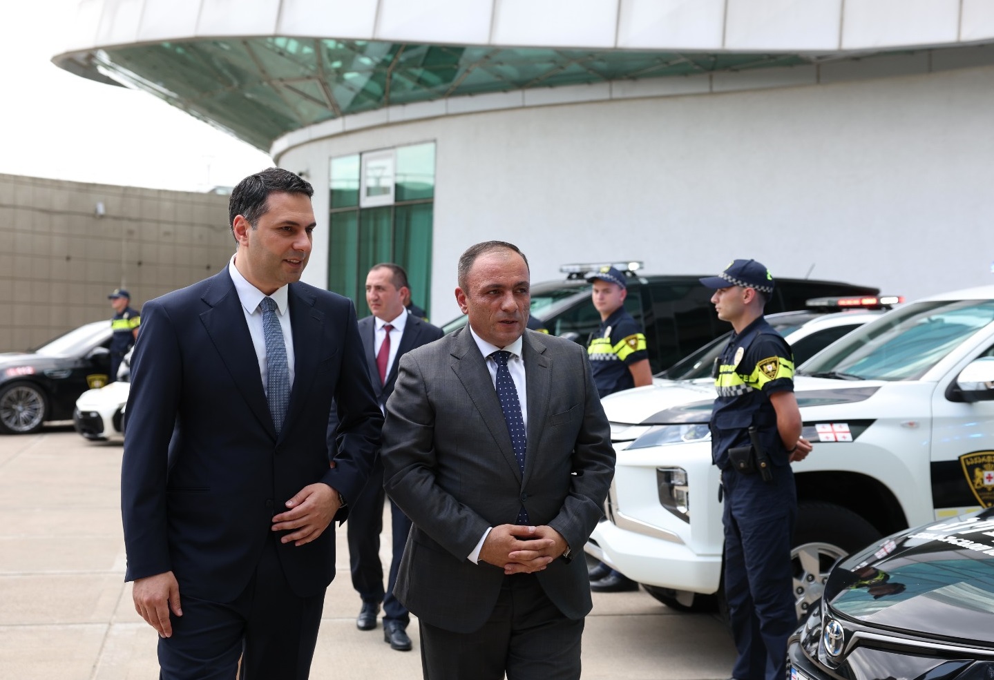 საპატრულო პოლიციის დეპარტამენტს სომხეთის რესპუბლიკის ეროვნული უსაფრთხოების სამსახურის სასაზღვრო ჯარების დელეგაცია ესტუმრა