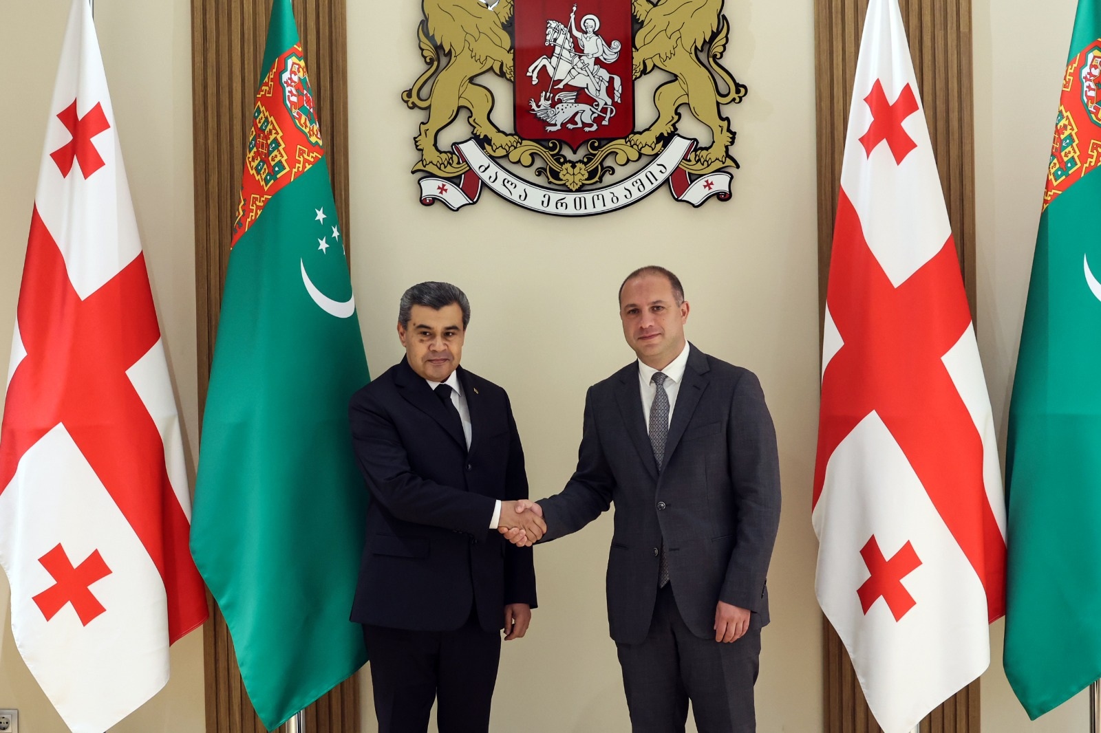 გივი მიქანაძემ თურქმენეთის განათლების მინისტრს უმასპინძლა