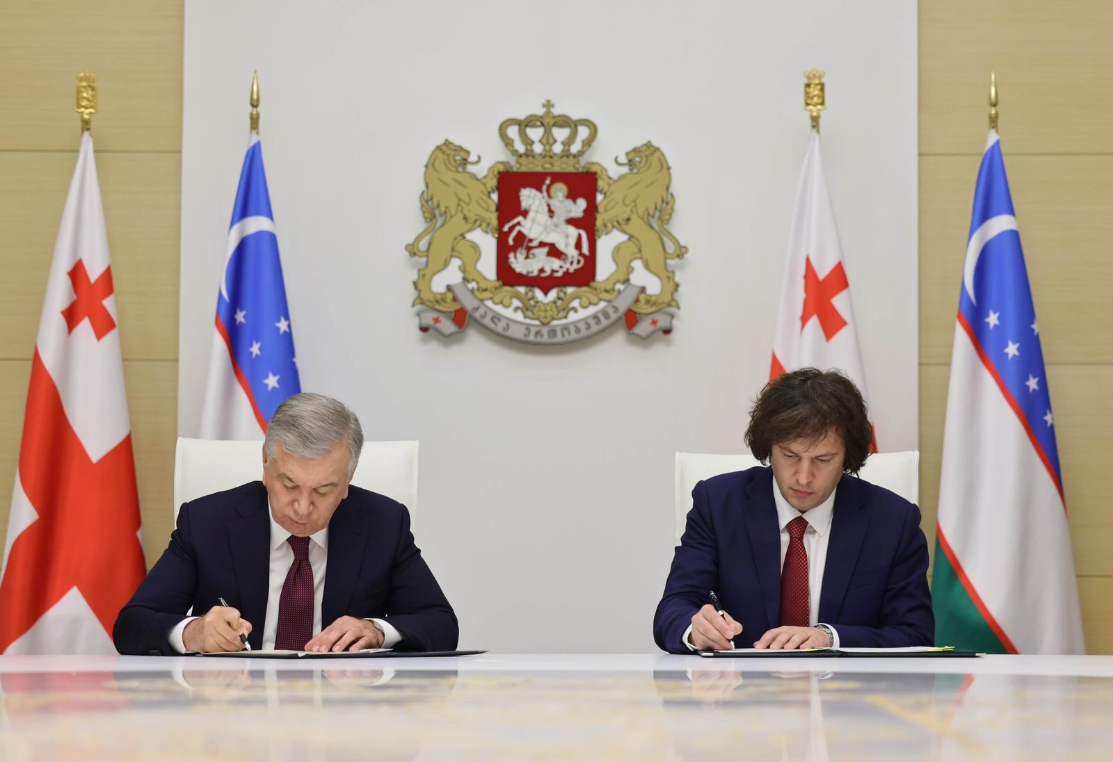 Georgia and Uzbekistan sign strategic partnership agreement