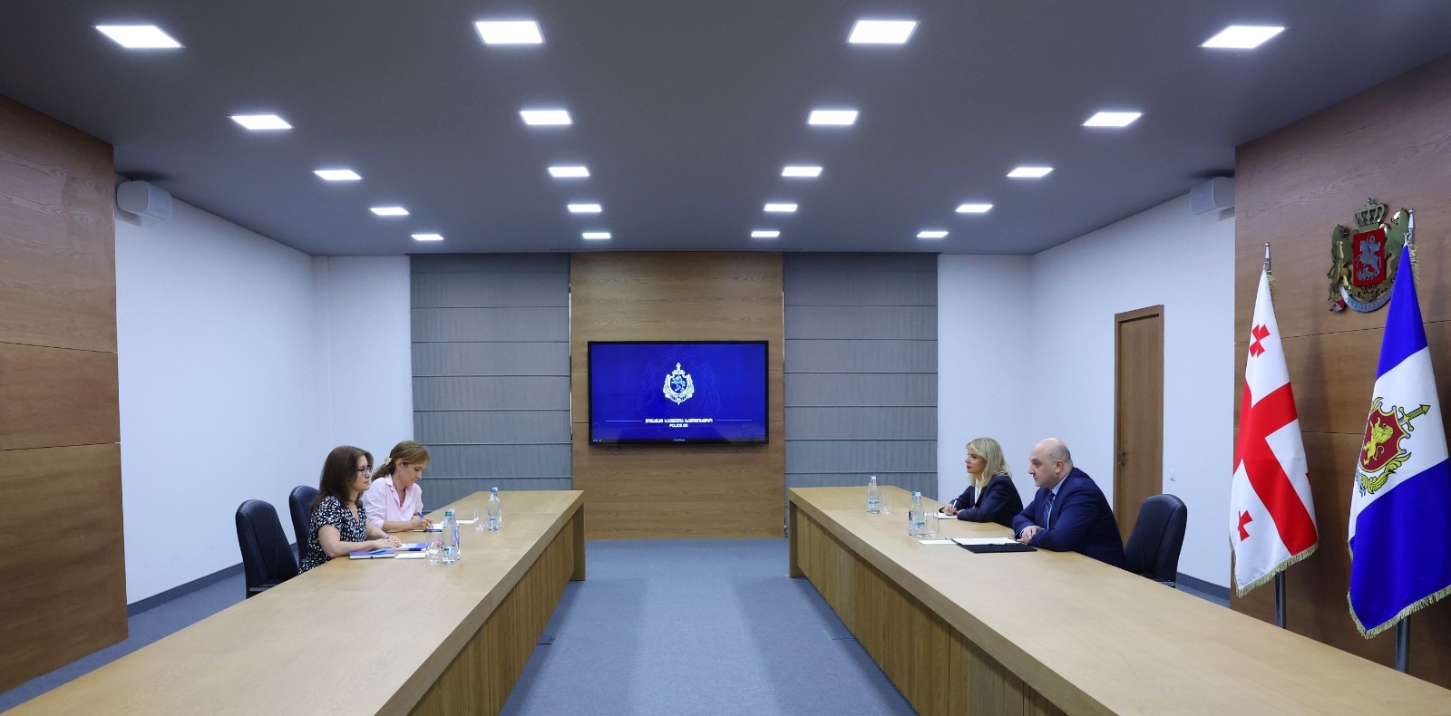 ალექსანდრე დარახველიძემ საქართველოში გაეროს ლტოლვილთა უმაღლესი კომისარიატის წარმომადგენელთან სამუშაო შეხვედრა გამართა