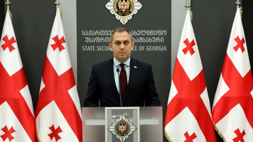 Georgia's State Security Service says wanted suspect arrested over alleged October 4 plot
