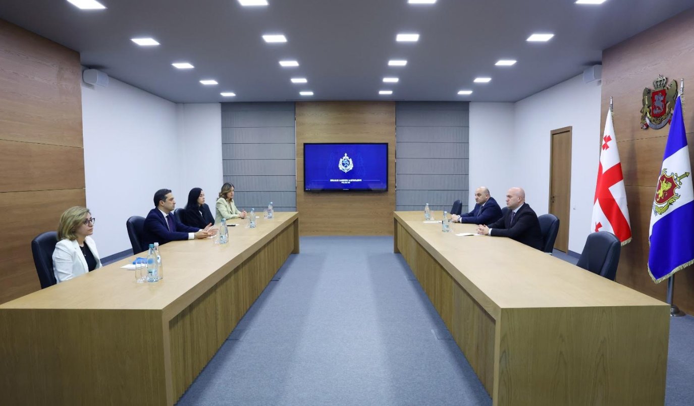 Georgian interior minister meets public defender to discuss institutional cooperation