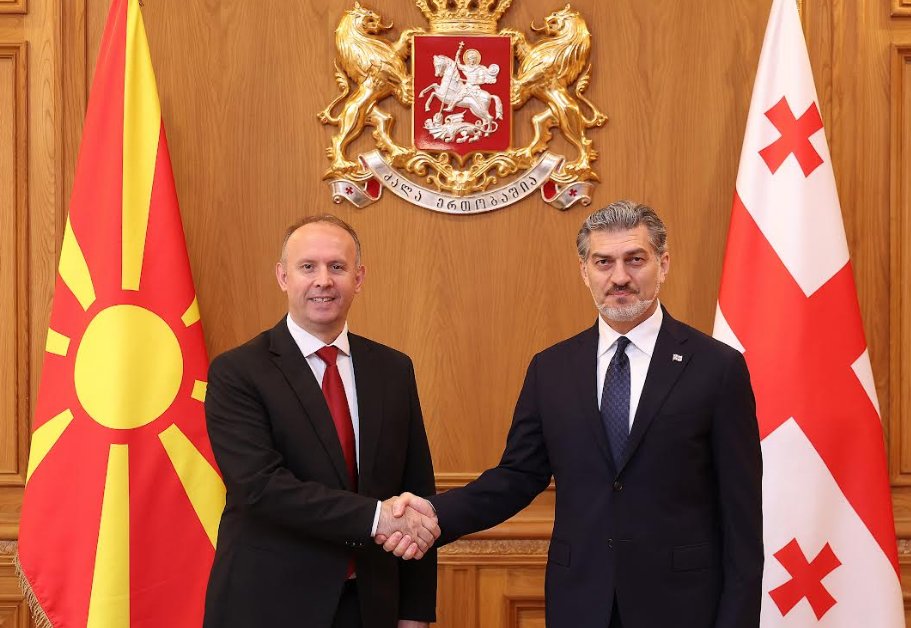 During the meeting, Kavelashvili thanked Gashi for North Macedonia's consistent support for Georgia's sovereignty, territorial integrity and its policy of non-recognition of the Russian-occupied regions