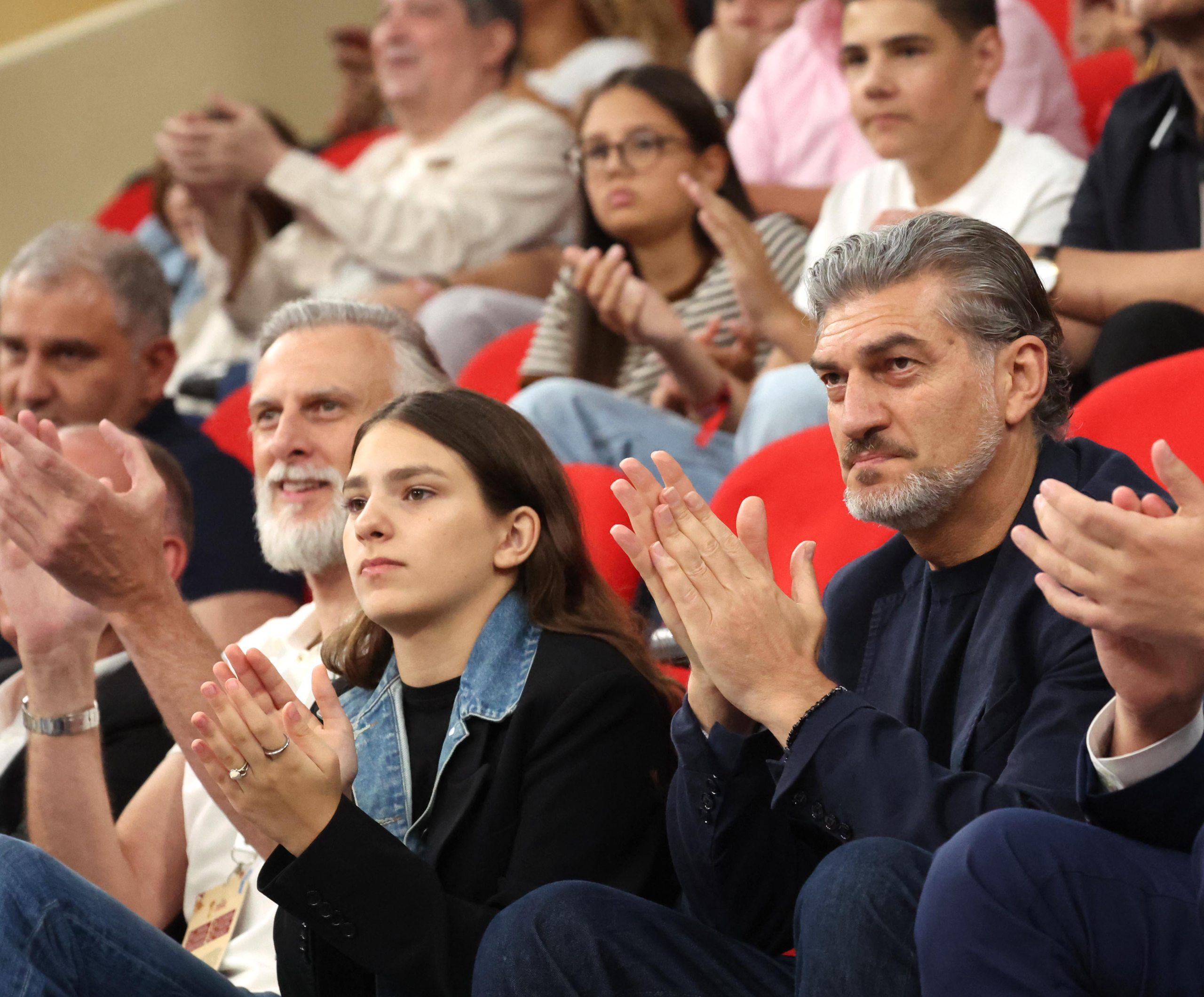 მიხეილ ყაველაშვილი საქართველო-მონტენეგროს საკალათბურთო მატჩს დაესწრო და ეროვნულ ნაკრებს გამარჯვება მიულოცა