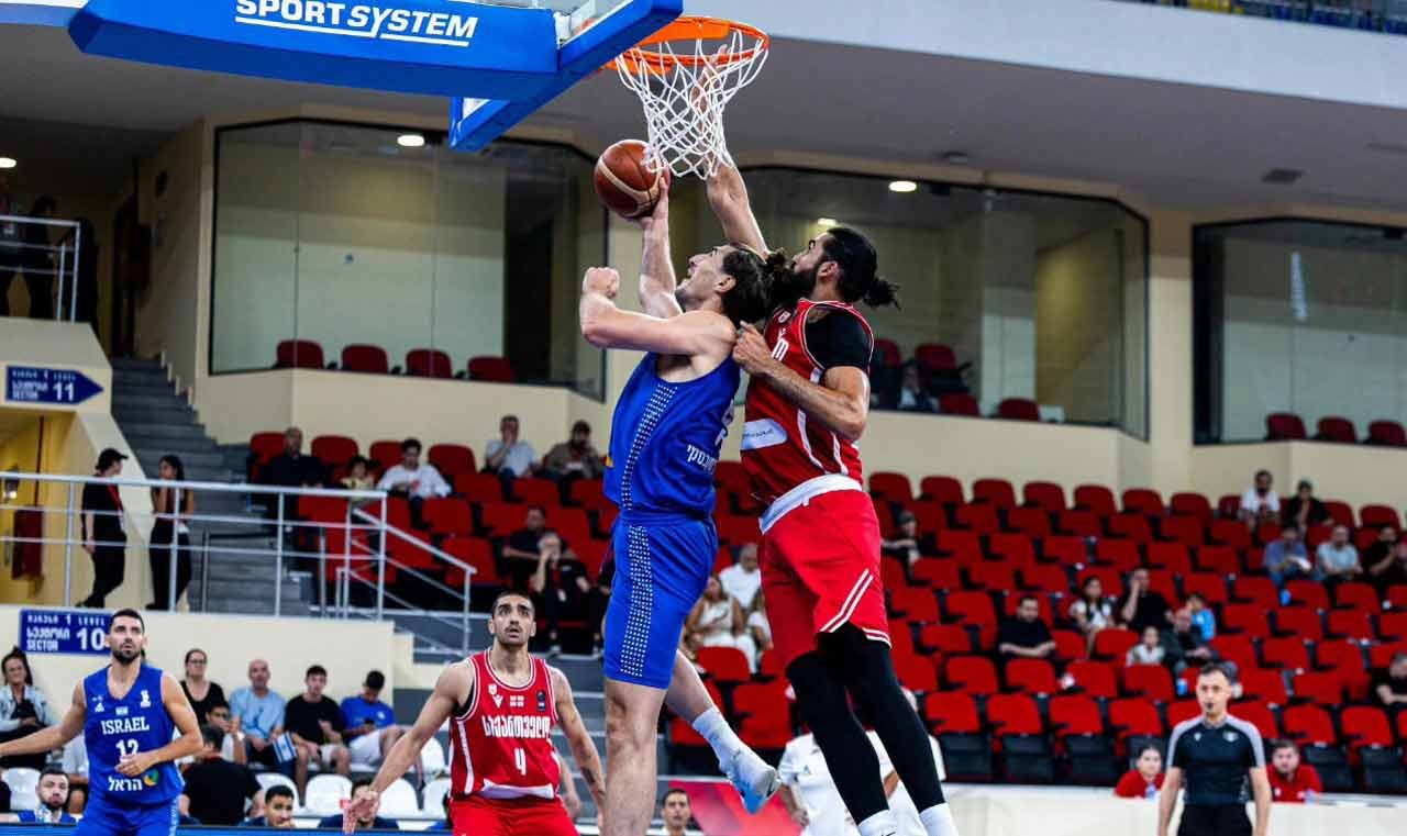 საქართველოს საკალათბურთო ნაკრებმა ამხანაგურ მატჩში ისრაელი 101:90 დაამარცხა