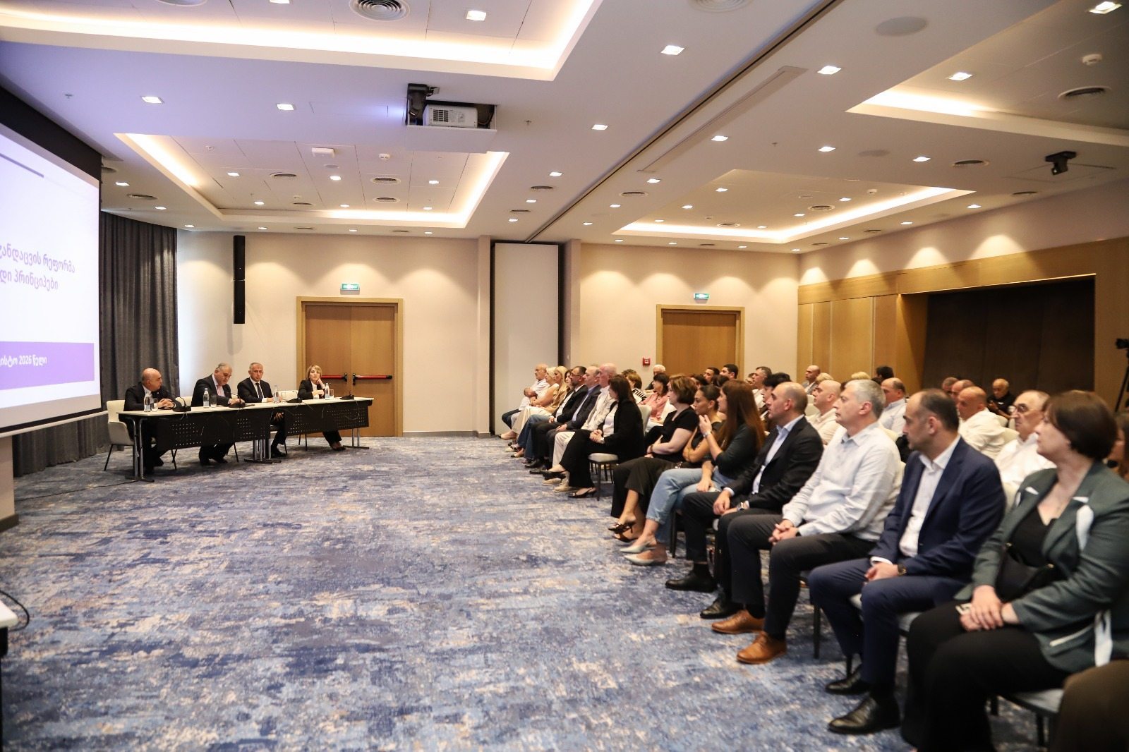 მიხეილ სარჯველაძე დასავლეთ საქართველოს პირველადი ჯანდაცვის დაწესებულებების წარმომადგენლებს შეხვდა