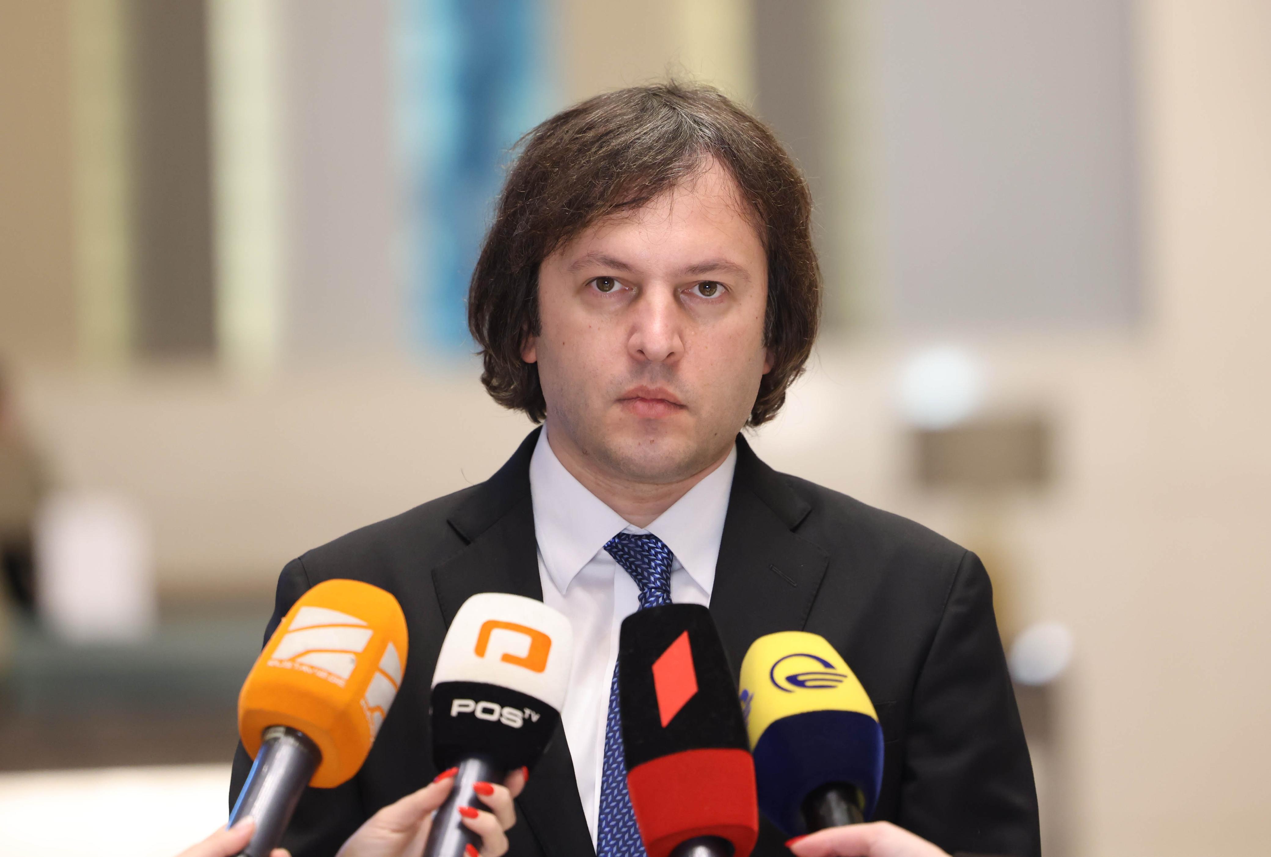 "Baramidze made a disgraceful statement, and none of the party-affiliated television channels dares to make a proper comment on it," Kobakhidze said