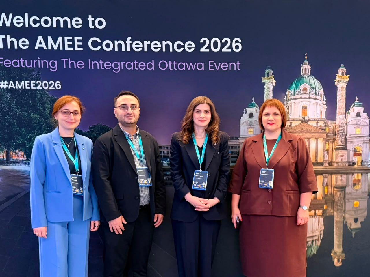European University representatives participate in AMEE 2026 conference in Vienna