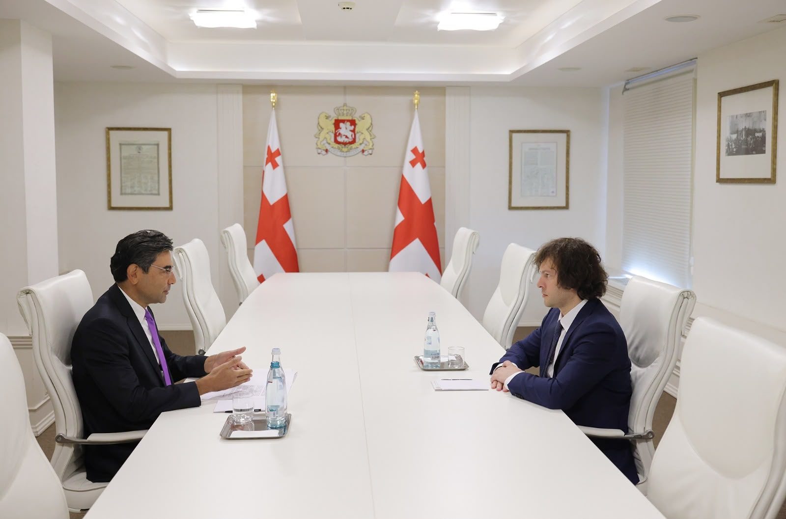 ირაკლი კობახიძე თურქეთის რესპუბლიკის ელჩს შეხვდა
