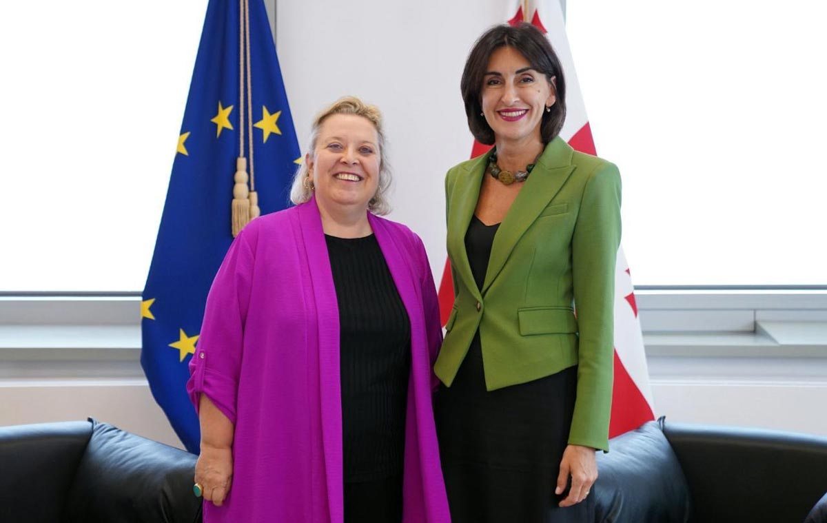მაკა ბოჭორიშვილმა საბერძნეთის რესპუბლიკის ელჩთან გამოსამშვიდობებელი შეხვედრა გამართა