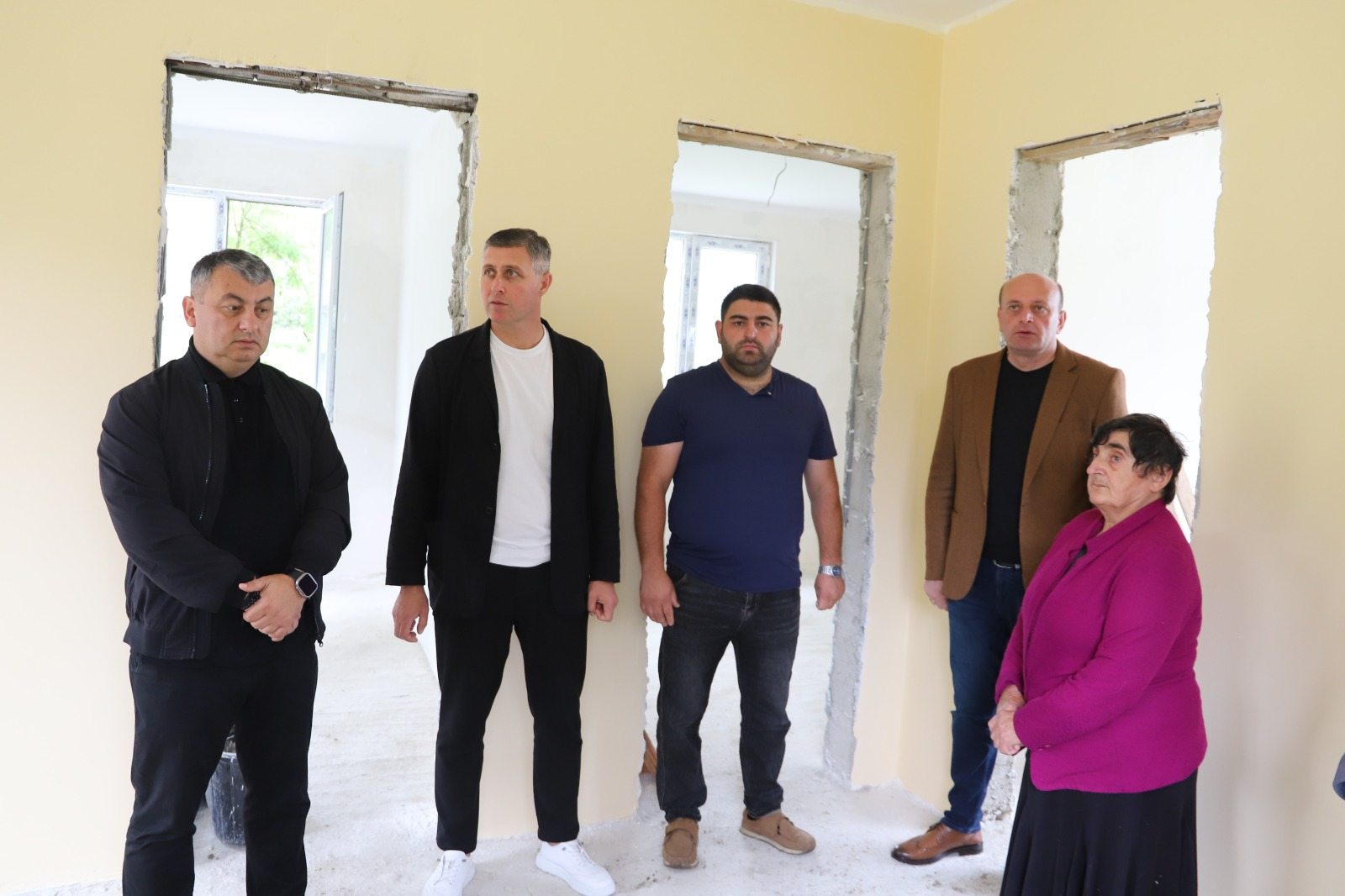 თერჯოლის მუნიციპალიტეტში სოციალურად დაუცველი ოჯახებისთვის ახალი საცხოვრებელი სახლების მშენებლობა გრძელდება - 2