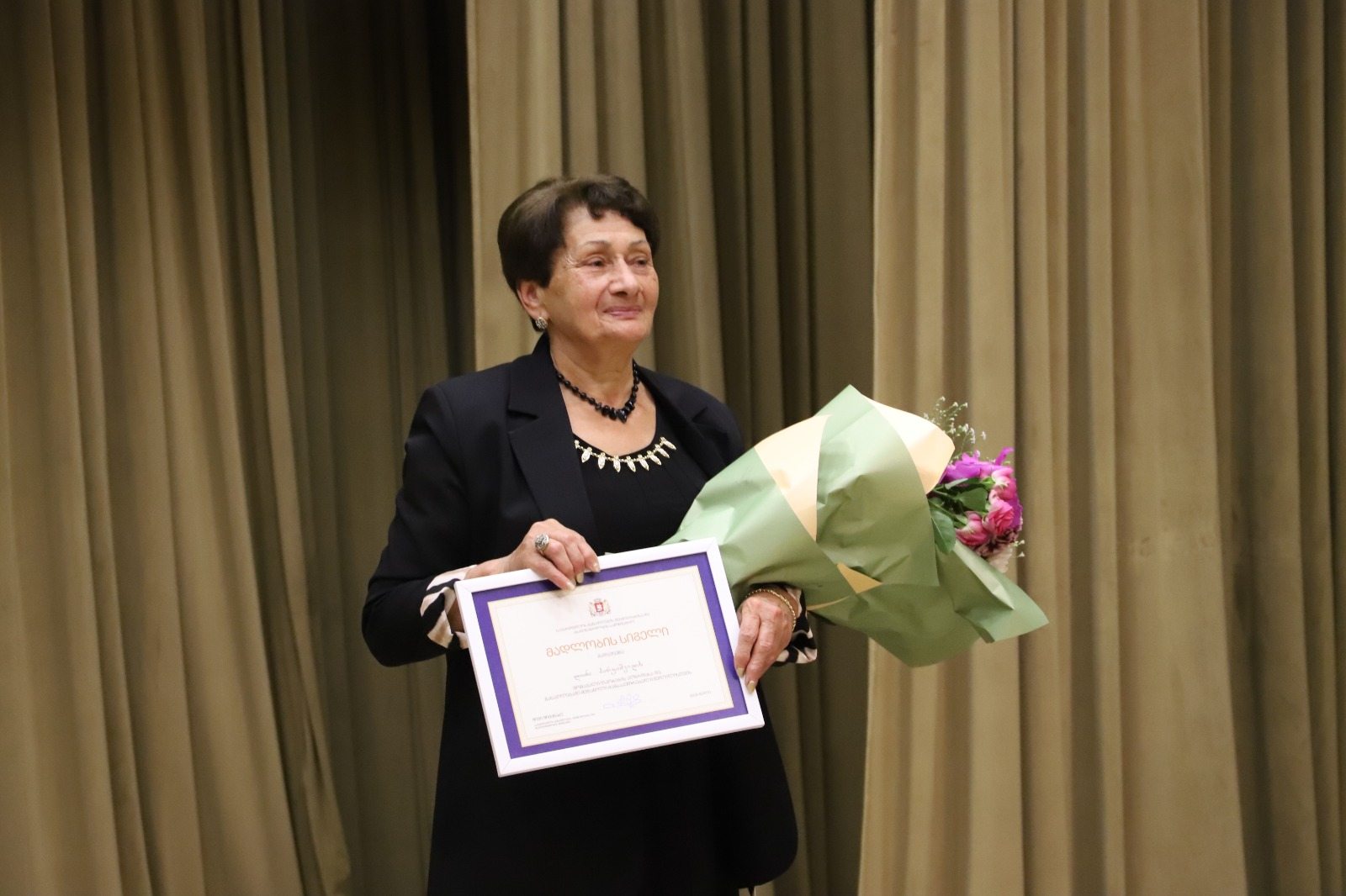 თერჯოლის მუნიციპალიტეტის მერი მასწავლებელთა დაჯილდოების ღონისძიებას დაესწრო - 4