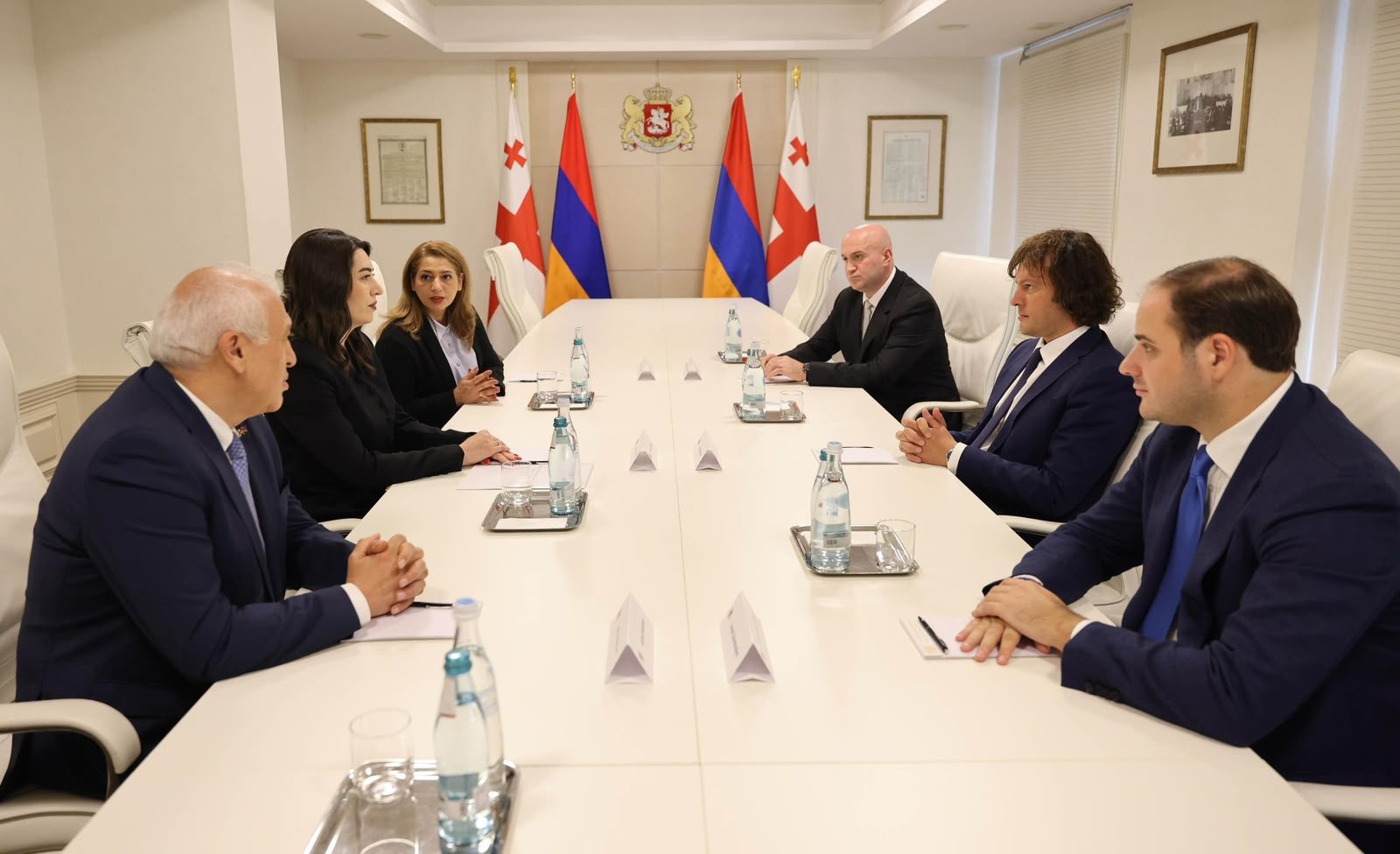 ირაკლი კობახიძე სომხეთის შინაგან საქმეთა მინისტრს შეხვდა