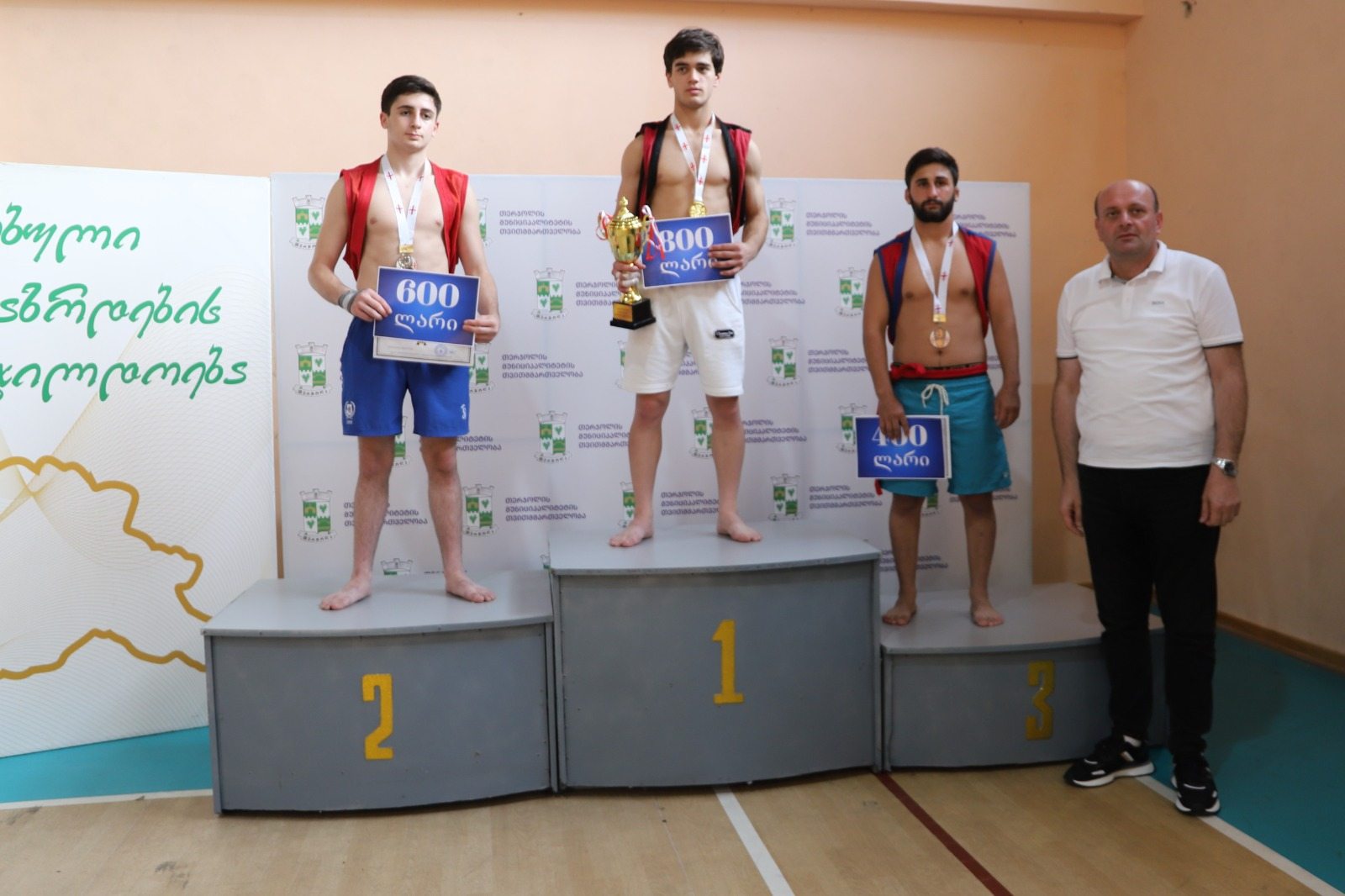 თერჯოლის მუნიციპალიტეტში ახალგაზრდებს შორის ქართულ ჭიდაობაში, საქართველოს ჩემპიონატი ჩატარდა - 7