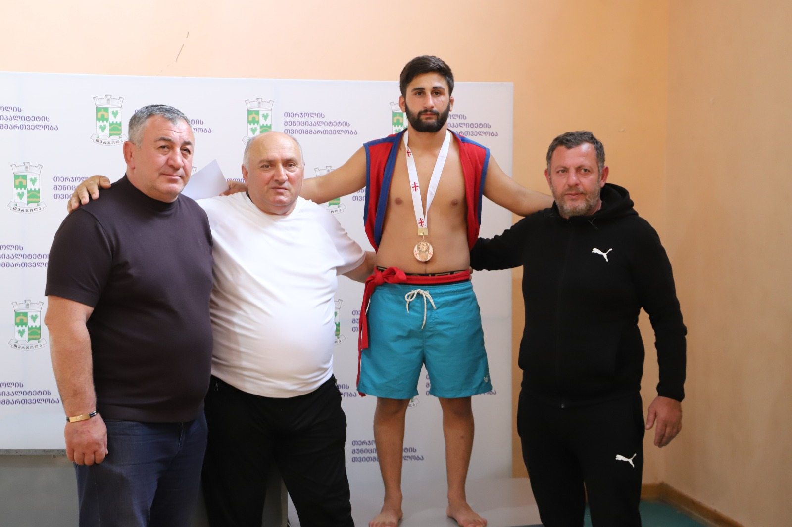 თერჯოლის მუნიციპალიტეტში ახალგაზრდებს შორის ქართულ ჭიდაობაში, საქართველოს ჩემპიონატი ჩატარდა - 9