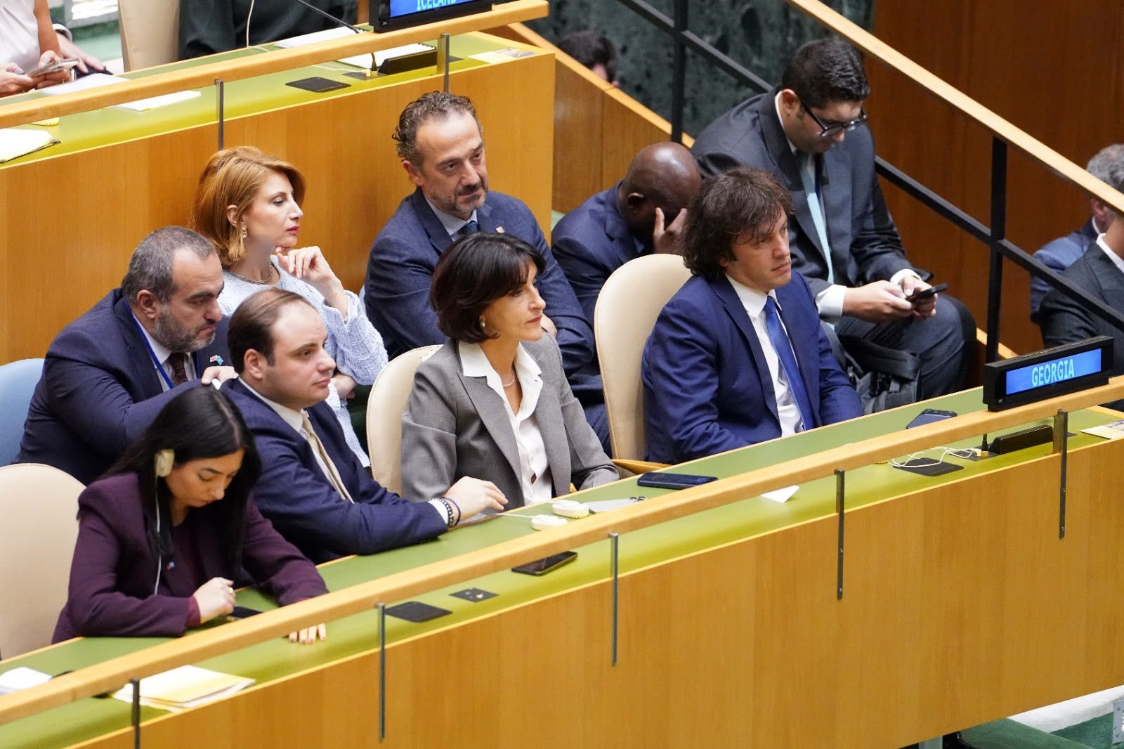 Georgian PM Irakli Kobakhidze attends opening of UN General Assembly’s 81st General Debate