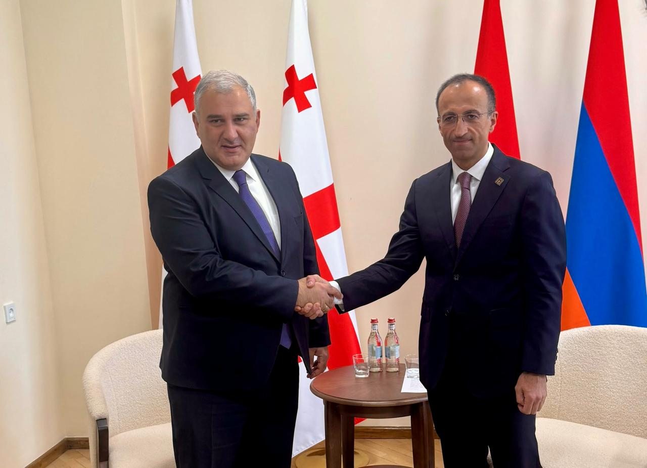 მიხეილ სარჯველაძე სომხეთში ოფიციალური ვიზიტით იმყოფება