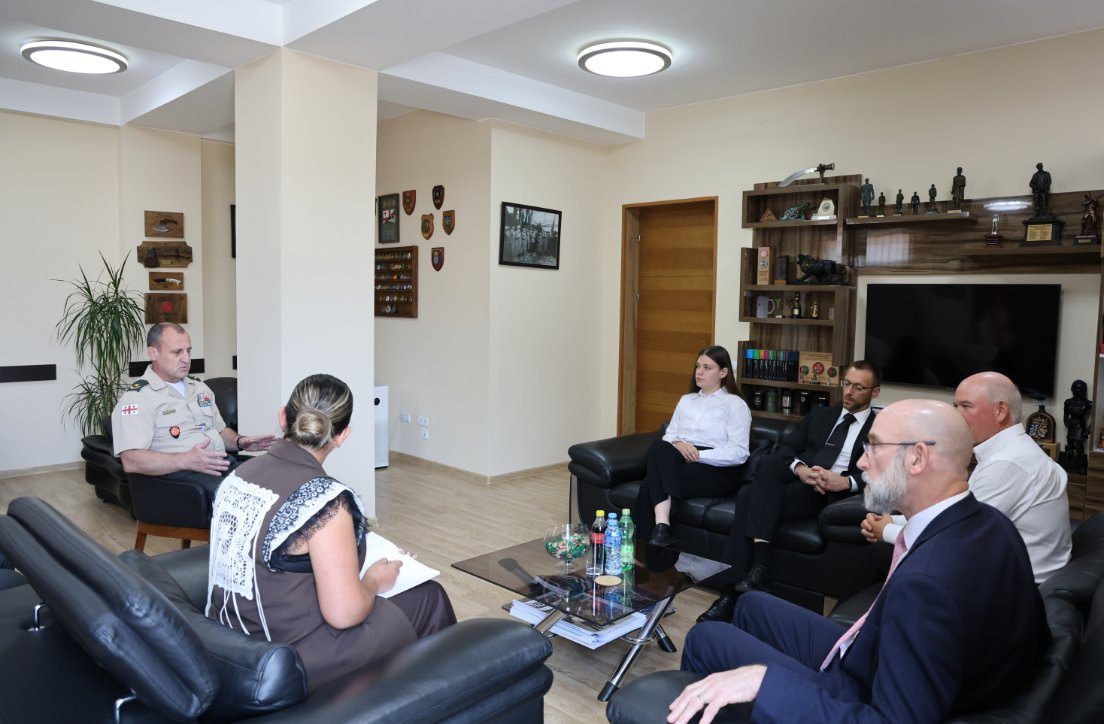 ეროვნული თავდაცვის აკადემიაში NATO-ს ექსპერტთა ჯგუფი იმყოფებოდა