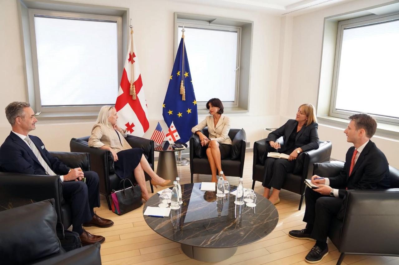 FM Botchorishvili meets newly appointed US Chargé d’Affaires