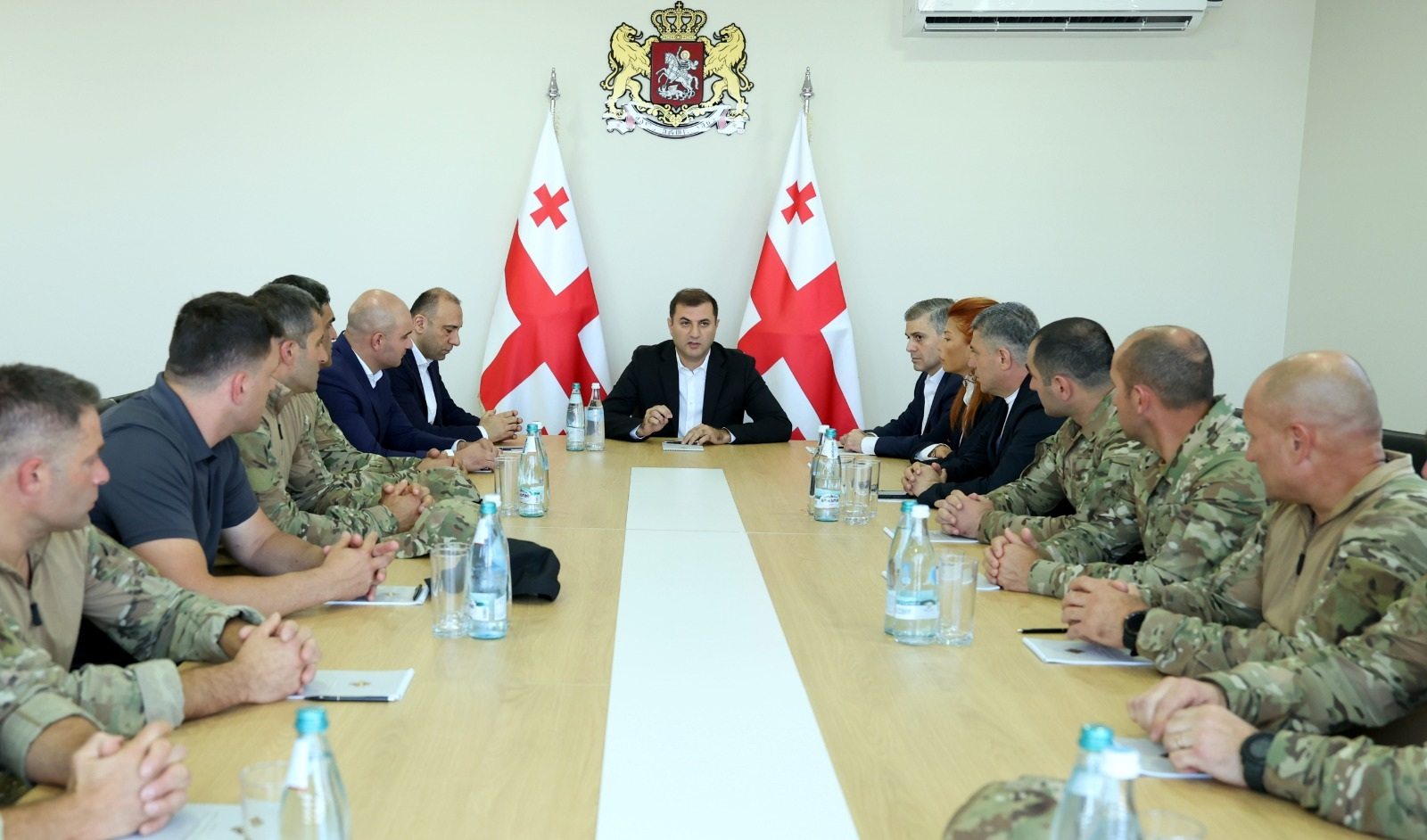 თამაზ ბორაშვილმა სპეციალური ოპერაციების დეპარტამენტის თანამშრომლებს ახალი ხელმძღვანელი წარუდგინა