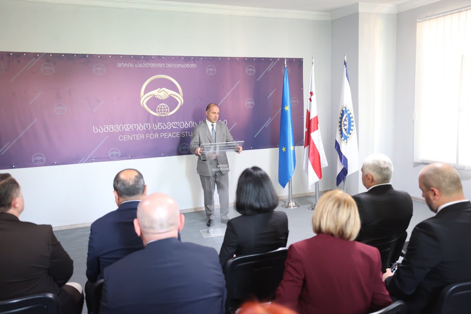 გორის სახელმწიფო უნივერსიტეტში სამშვიდობო სწავლების ცენტრი გაიხსნა