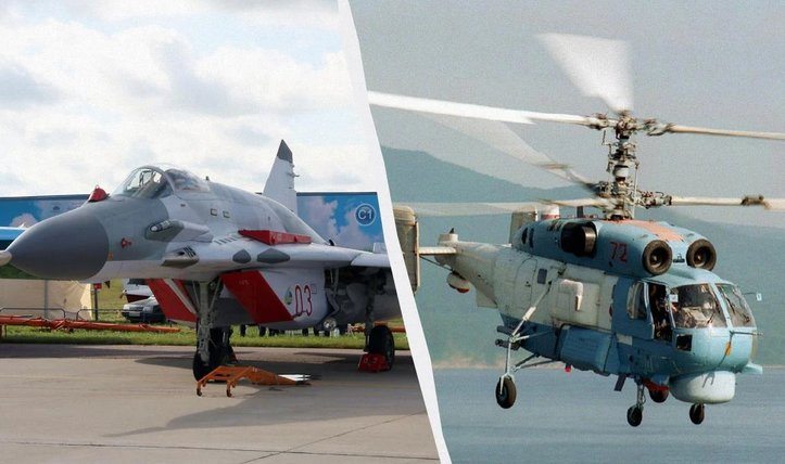უკრაინის გენშტაბი რუსული MiG-29-ის და Ka-27-ის განადგურებას ადასტურებს
