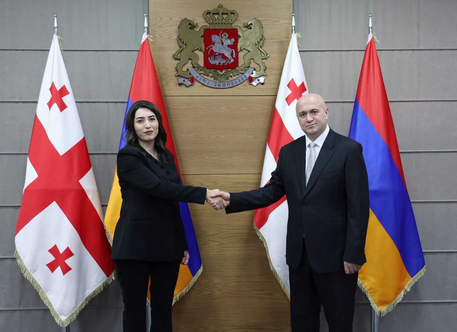 Georgian, Armenian interior ministers agree to strengthen police cooperation
