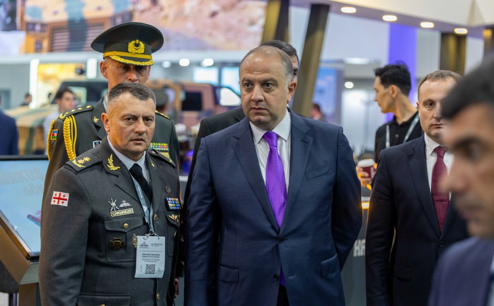 ირაკლი ჩიქოვანი ბაქოში თავდაცვის მე-6 საერთაშორისო გამოფენას ADEX 2026 დაესწრო
