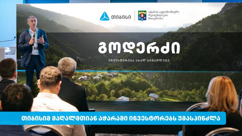 თიბისიმ კურორტ გოდერძიზე საინვესტიციო ღონისძიება გამართა