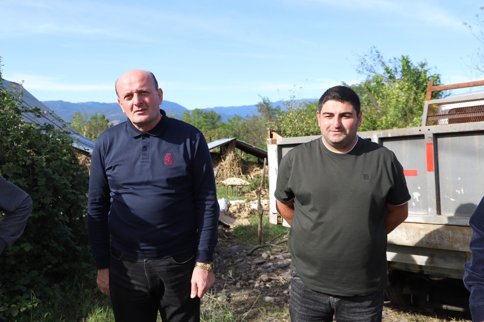 თერჯოლის მუნიციპალიტეტის მერმა ზედა საზანოს ადმინისტრაციულ ერთეულში საუბნო გზების რეაბილიტაციის პროცესი დაათვალიერა - 5