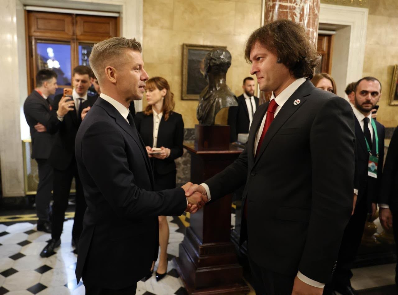 ირაკლი კობახიძე უნგრეთის რევოლუციის 70 წლის იუბილესადმი მიძღვნილ გალა კონცერტს დაესწრო